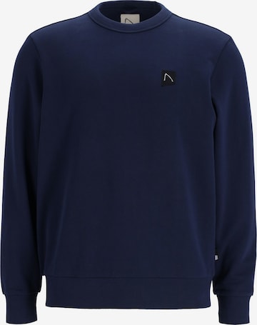 CHASIN' Sweatshirt 'Toby' in Blue: front