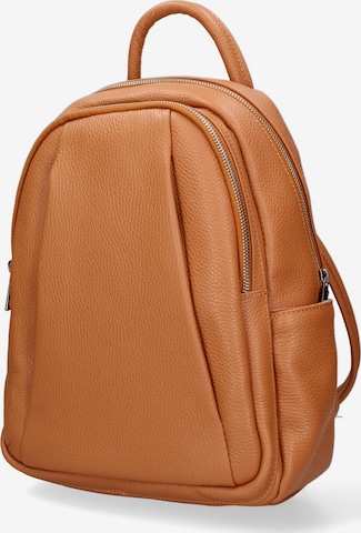 Gave Lux Rucksack in Braun: Vorderseite