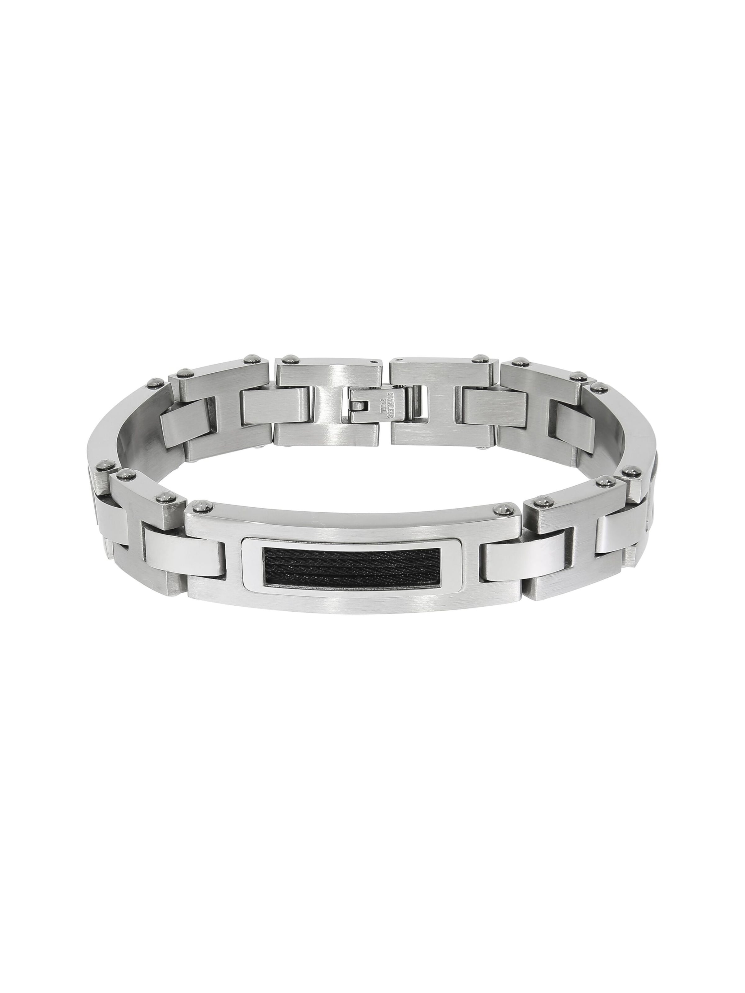 Zeeme Bracelet in Silver: front