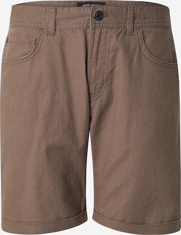 JACK & JONES Pants 'RICK' in Brown: front