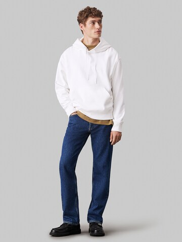 Sweat-shirt Calvin Klein Jeans en blanc