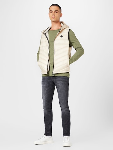 Gilet 'Hero' JACK & JONES en beige