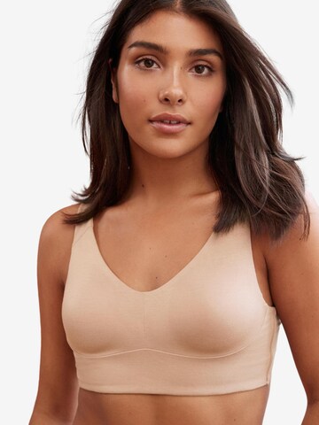 Next Bralette Bra in Beige: front