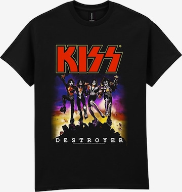 T-Shirt 'Kiss - Destroyer album' Kiss en noir : devant