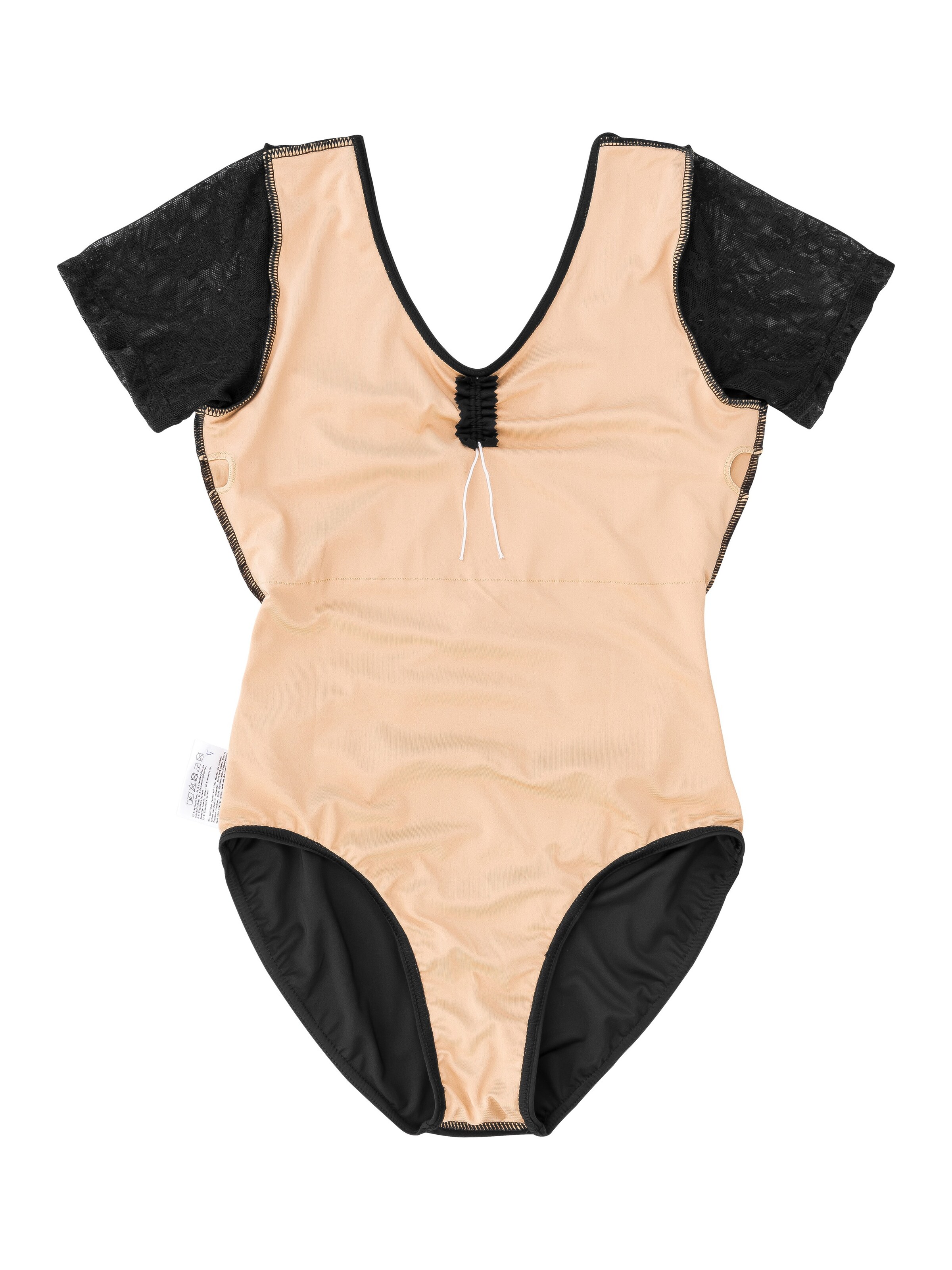 Tanzmuster Athletic Bodysuit 'Muriel' in Black