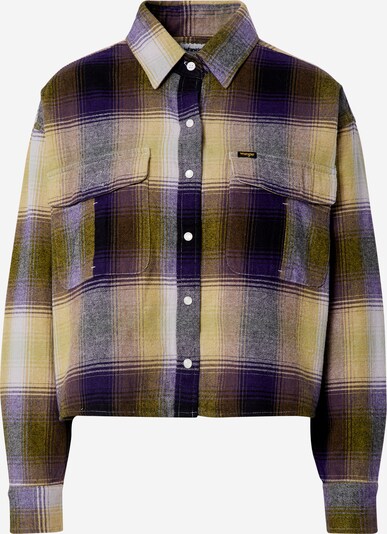Camicia da donna 'UTIL' WRANGLER di colore giallo / lilla, Visualizzazione prodotti