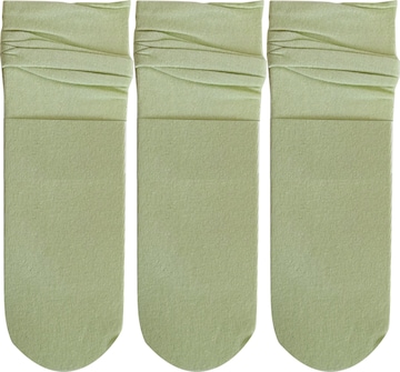 Millo Socks 'Ice Viskose' in Green: front