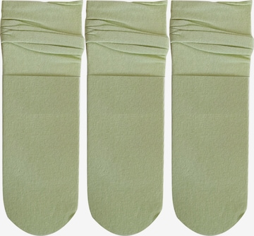 Millo Socks 'Ice Viskose' in Green: front