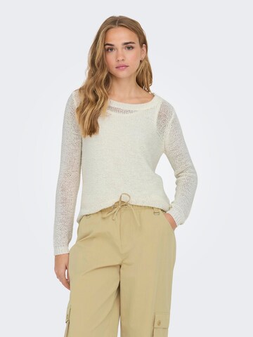 Pull-over 'MORE' JDY en blanc