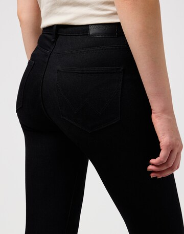 WRANGLER Slimfit Jeans in Schwarz