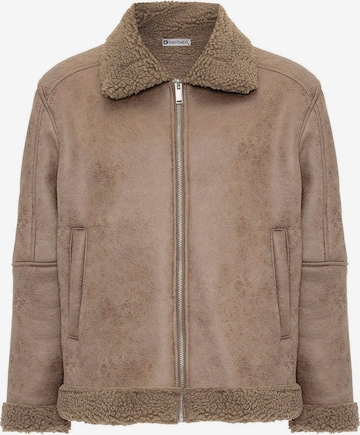 brūns Dandalo Ziemas jaka: no priekšpuses