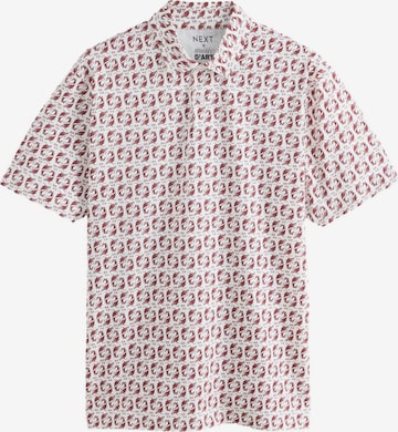 T-Shirt Next en rouge : devant