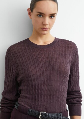 COMMA Pullover in Lila: Vorderseite