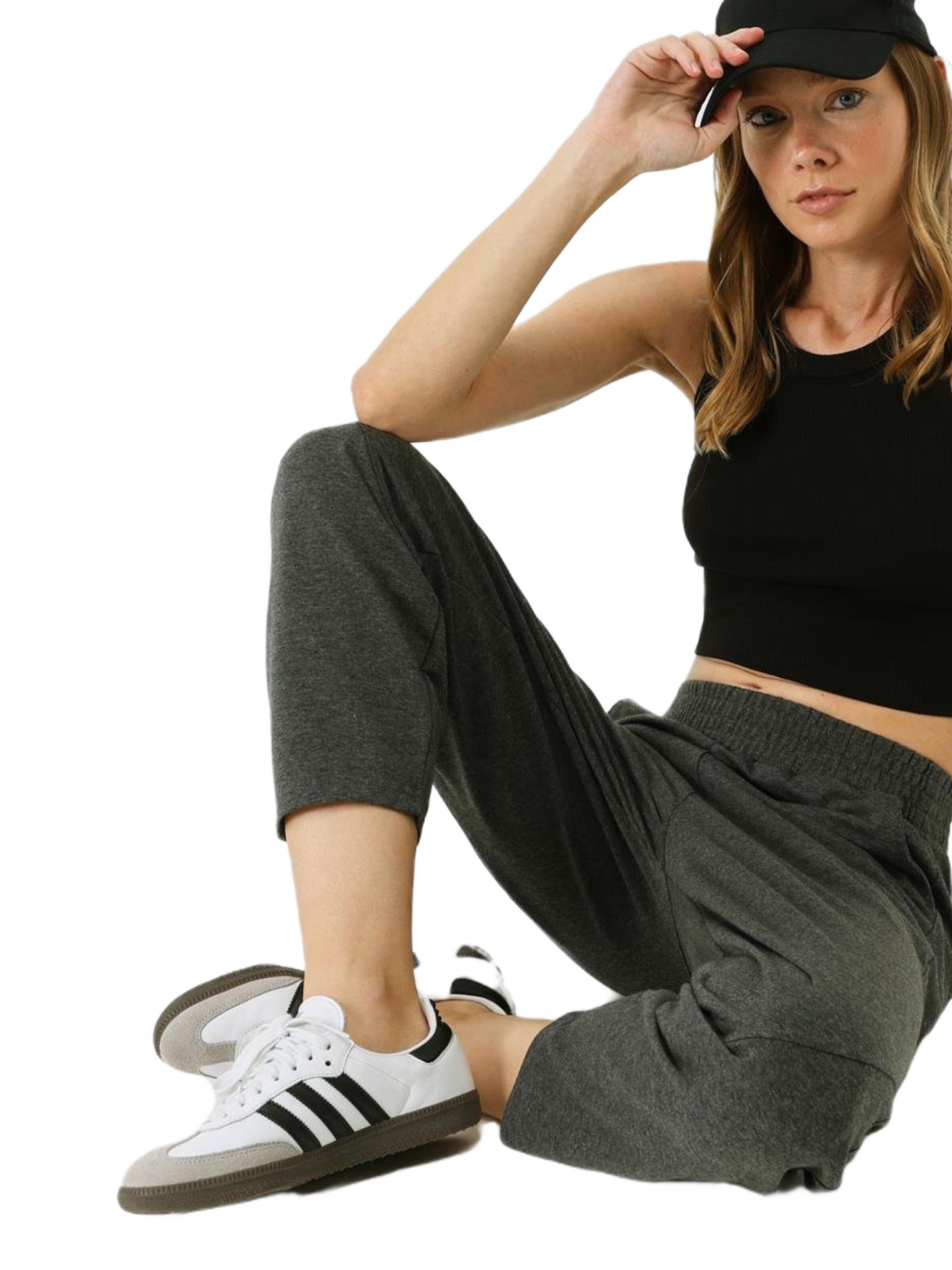 C&City Tapered Pants in Grey