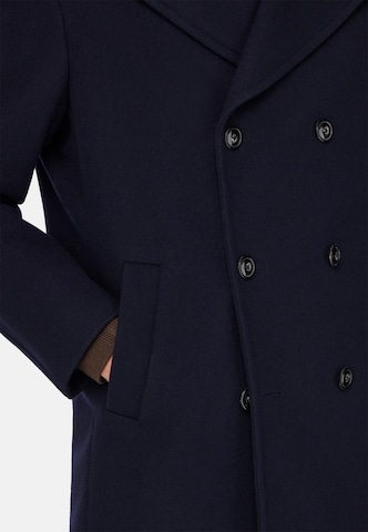 Boggi Milano Between-seasons coat in Blue