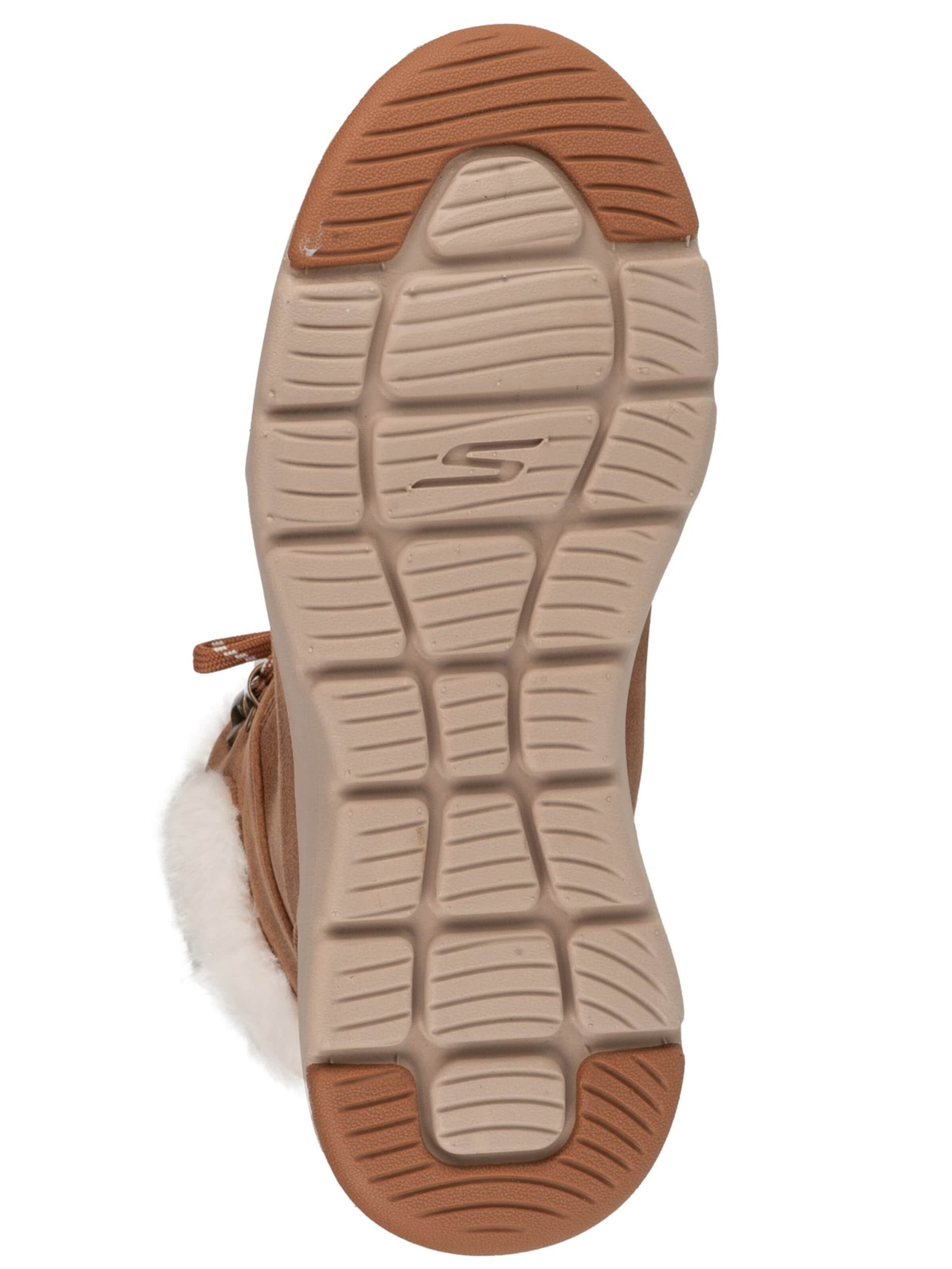 Bottes à lacets 'Cozyly' SKECHERS en marron