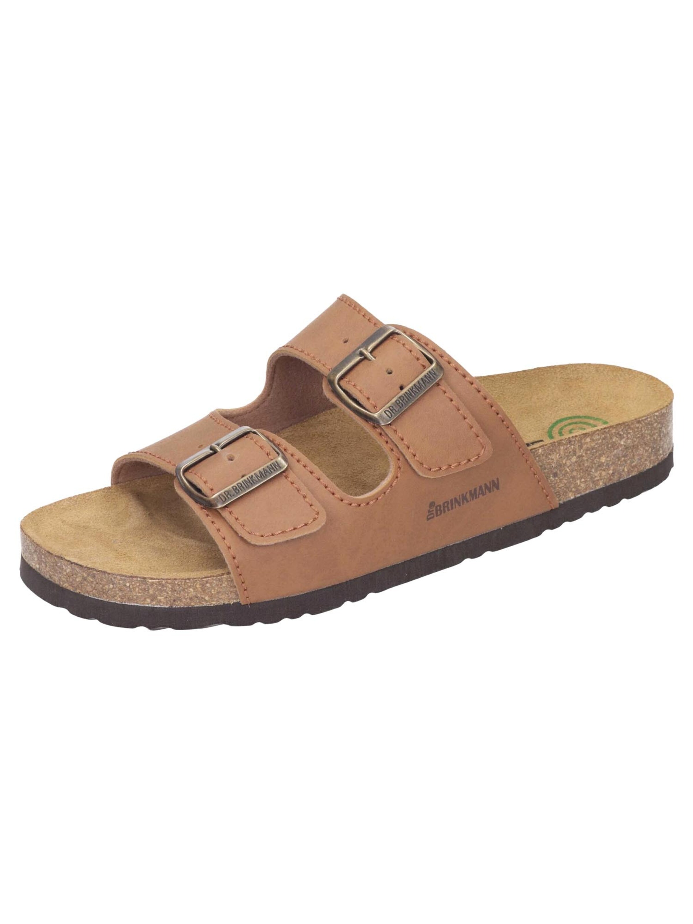 DR. BRINKMANN Mules 'Bonillo' in Brown