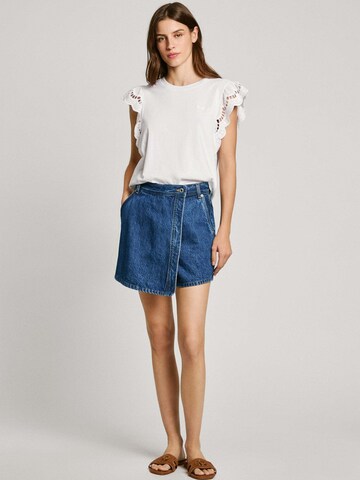 Pepe Jeans Shirt 'Vic' in Wit