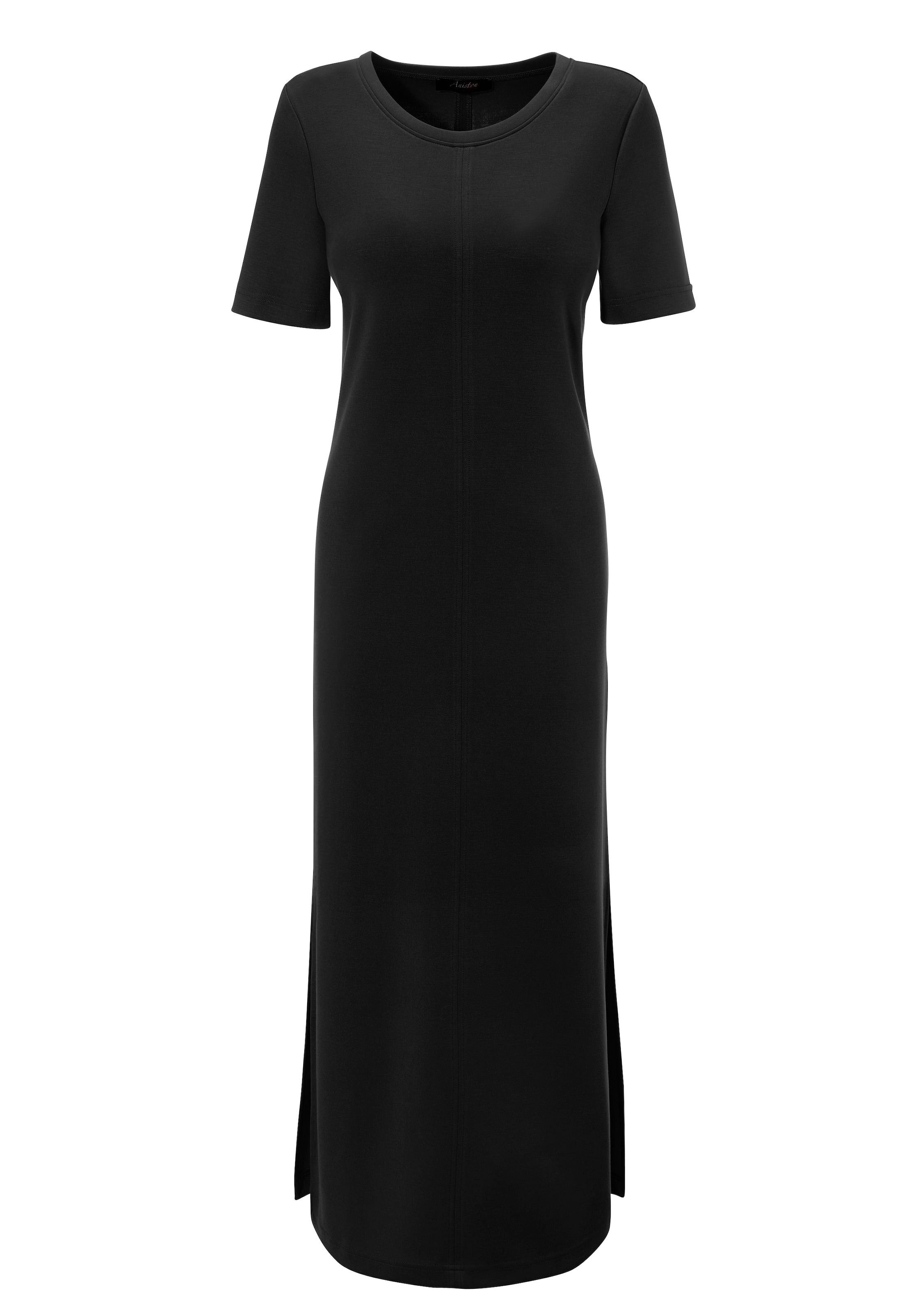 Aniston CASUAL Kleid in Schwarz: Vorderseite