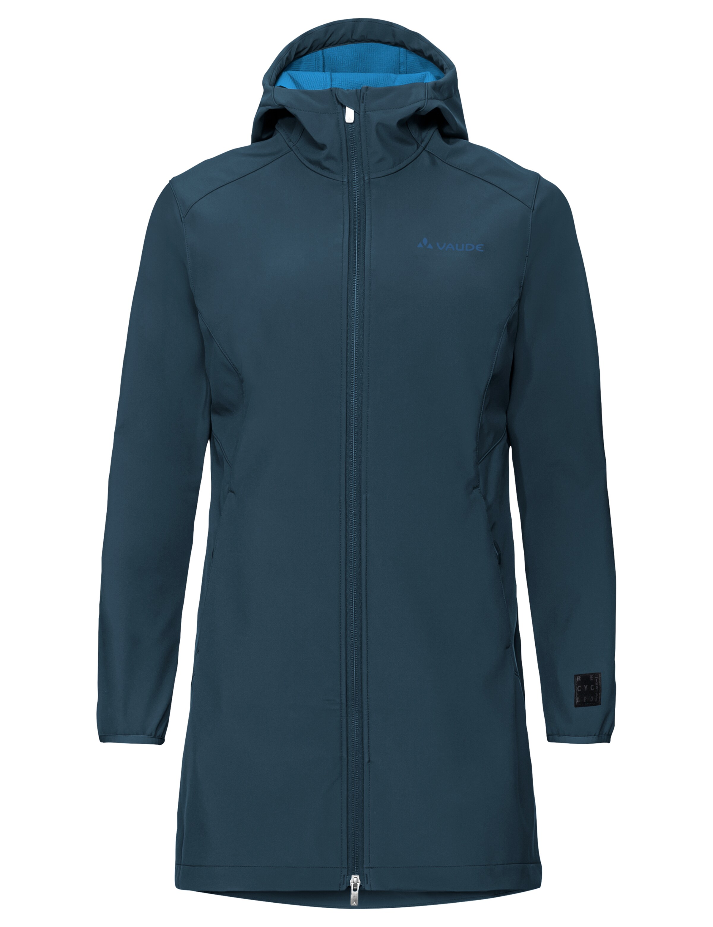 VAUDE Sportjas 'Moena' in Blauw: voorkant