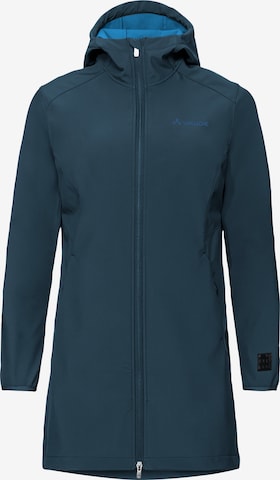 VAUDE Sportjas 'Moena' in Blauw: voorkant
