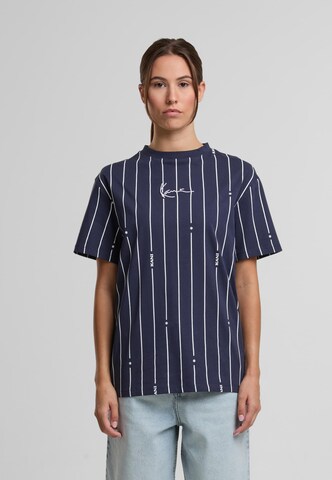 Karl Kani - Camiseta 'Os' en azul: frente