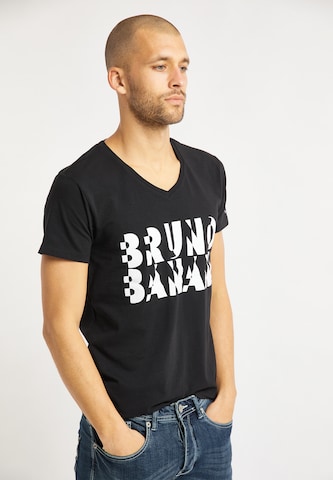 BRUNO BANANI T-Shirt 'Knight' in Schwarz: predná strana