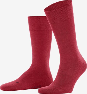 FALKE Socken 'Sensitive New York' in Rot: Vorderseite
