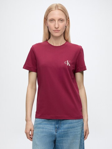 Calvin Klein Jeans Футболка в Красный: спереди