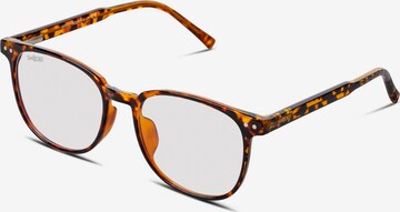 Smooder Glasses 'Rojas Blue Light' in Brown: front