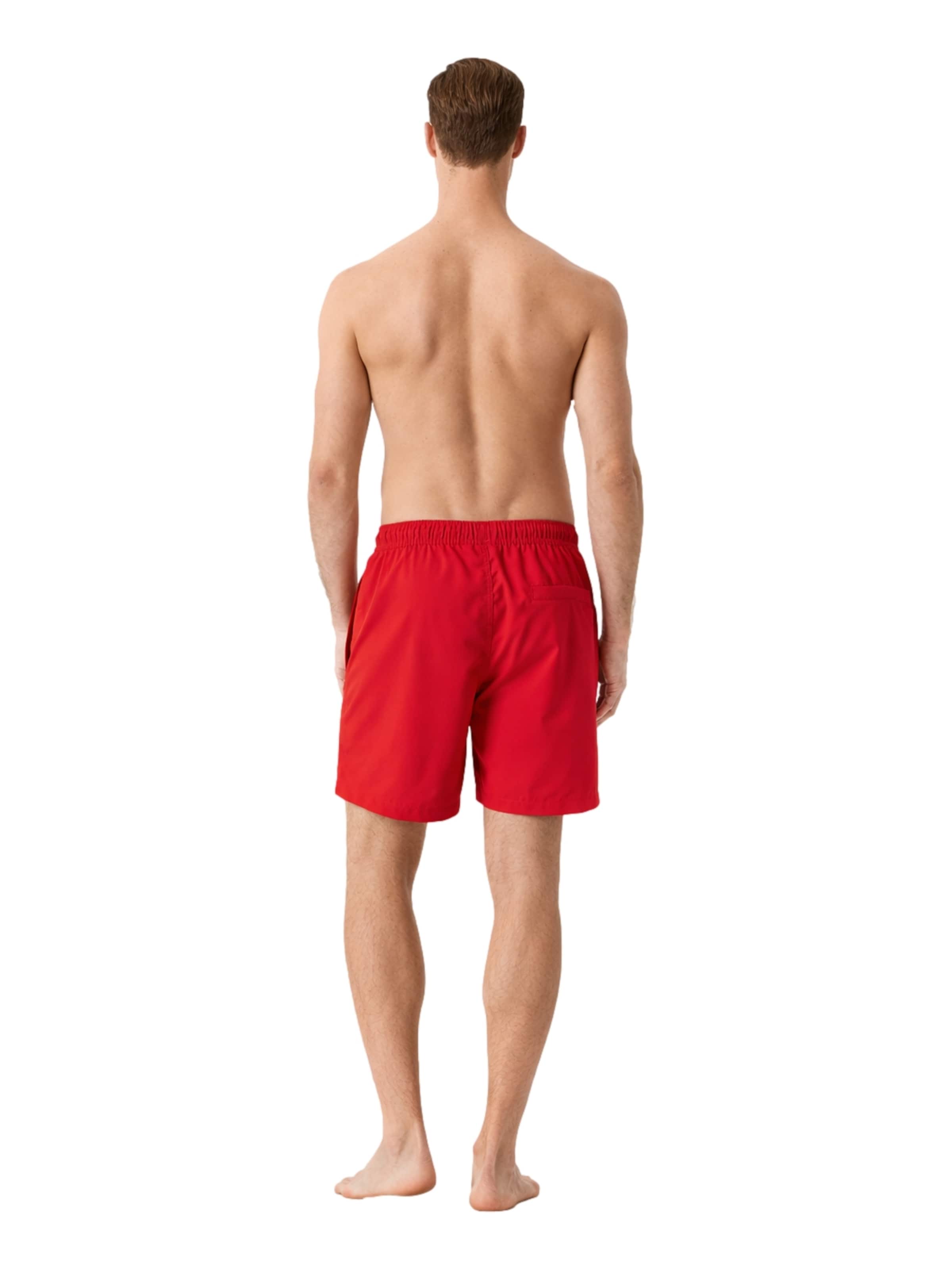 BJÖRN BORG Badeshorts i rød