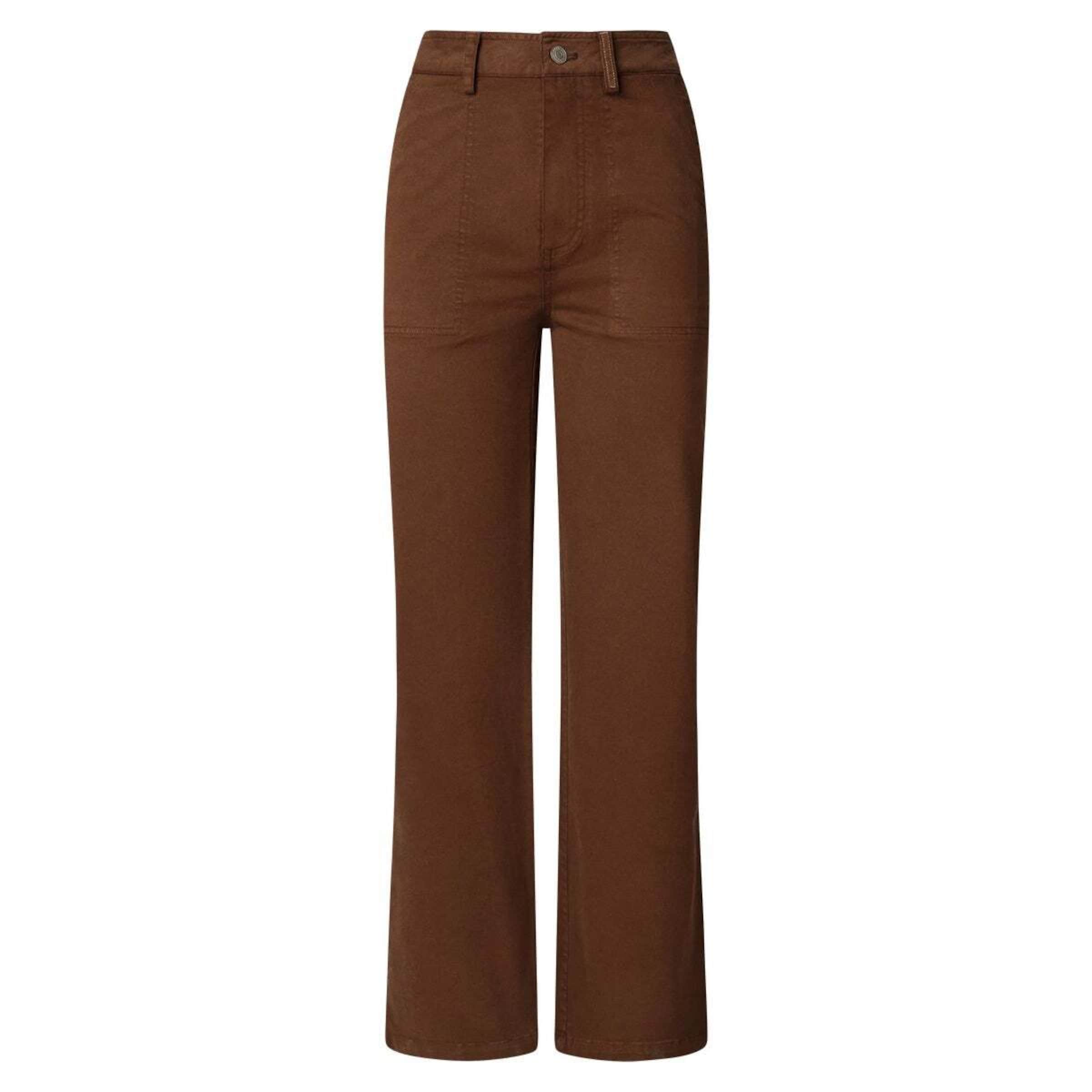 Pepe Jeans Broek 'Tini' in de kleur Chocoladebruin, Productweergave