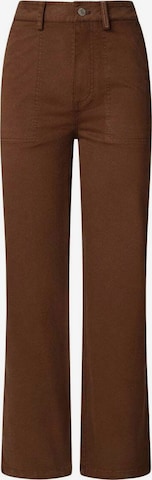 Pepe Jeans Regular Trousers 'Tini' in Brown: front