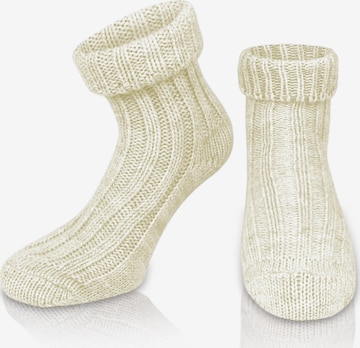 normani Socken in Weiß: predná strana