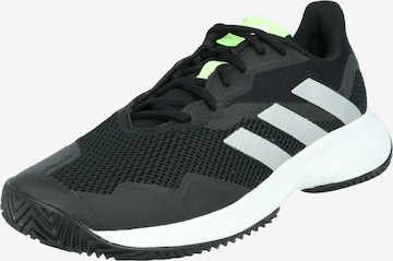 ADIDAS PERFORMANCE Athletic Shoes 'CourtJam Control' in Black: front