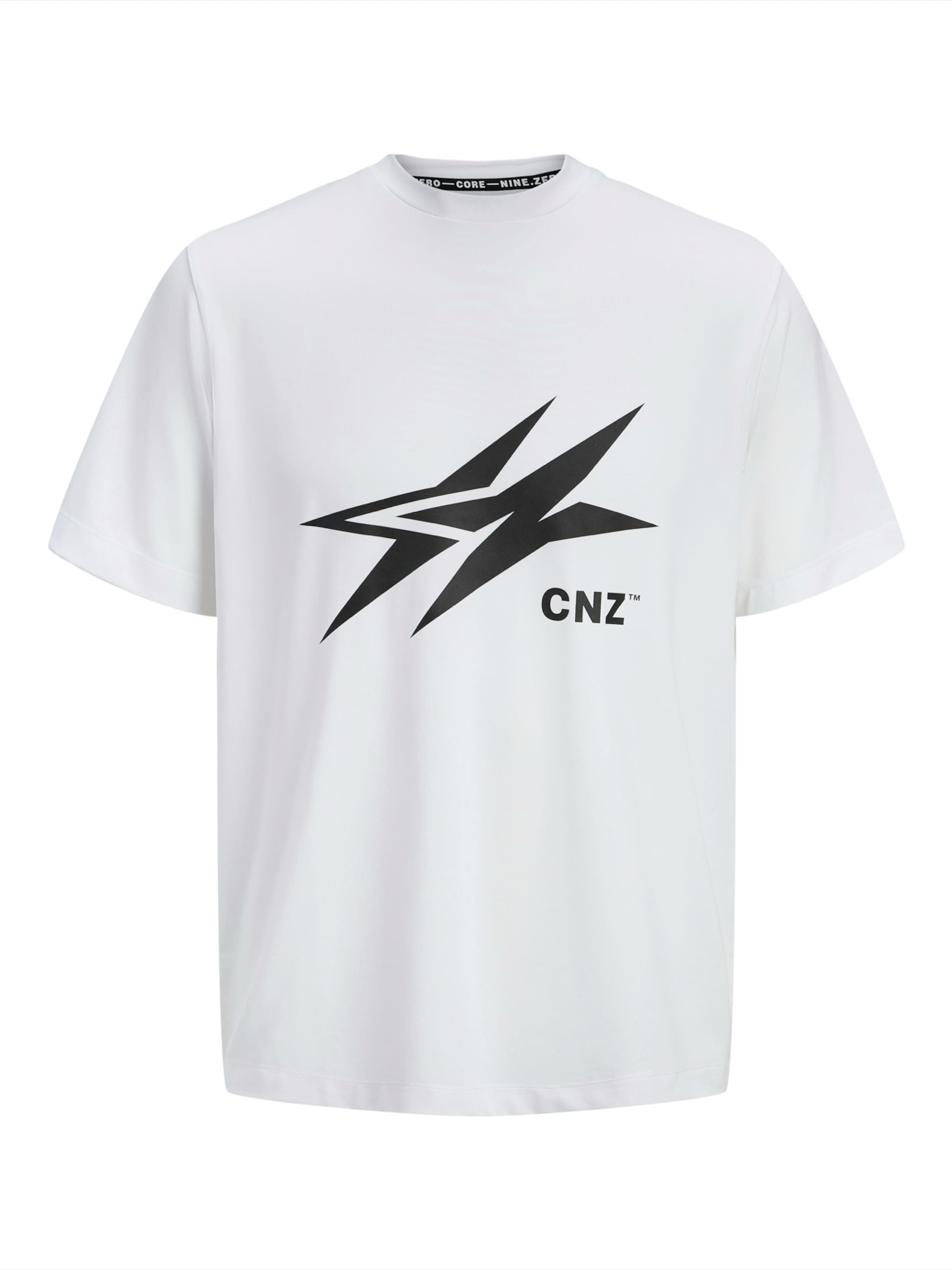 JACK & JONES - Camiseta 'JCOCNZAMSTERDAM' en blanco: frente