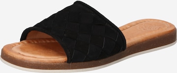 Apple of Eden Mules 'Holand' in Black: front