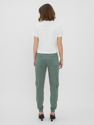 VERO MODA Tapered Hose 'Eva' in Grün