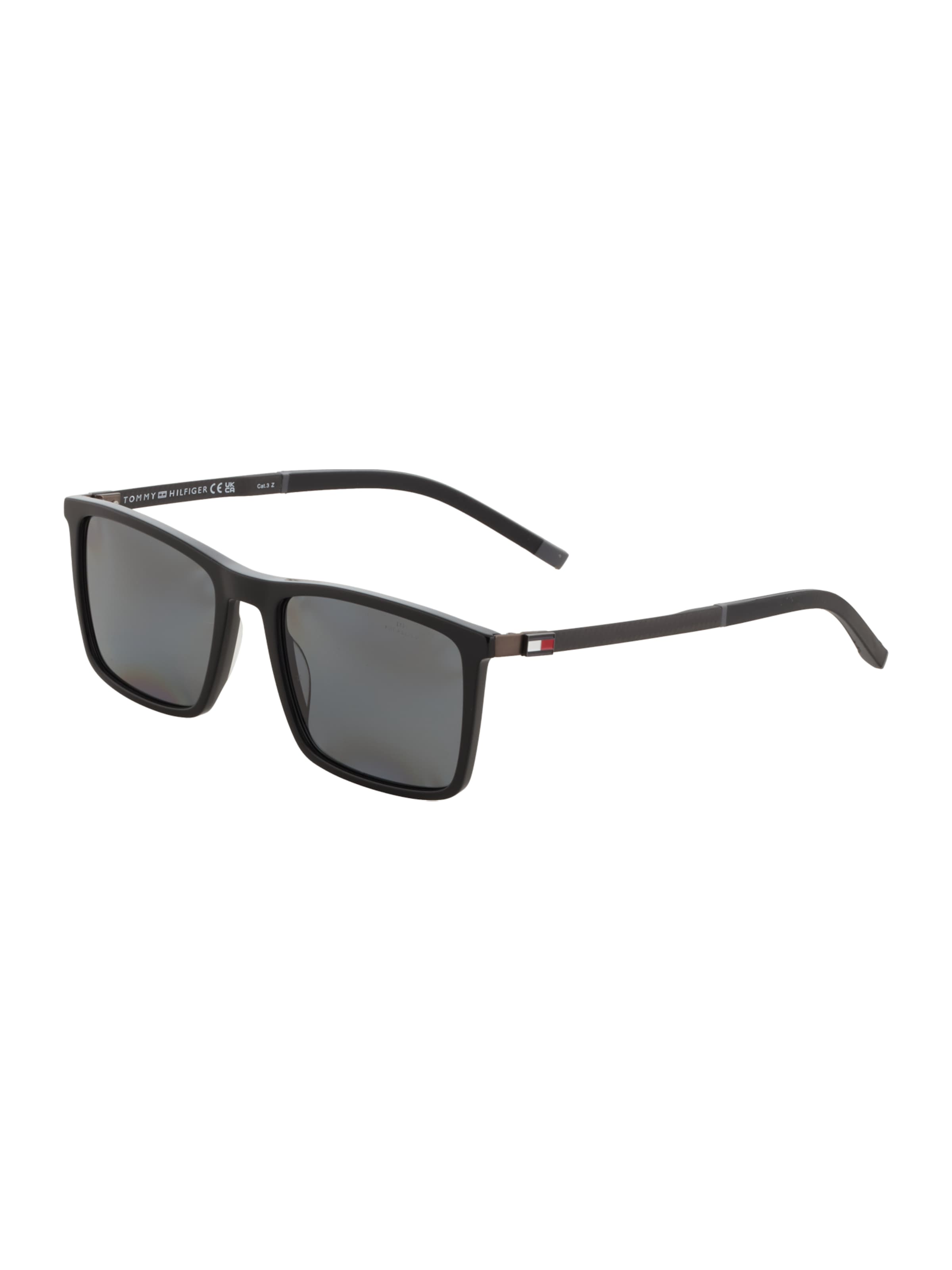 TOMMY HILFIGER Okulary przeciwsłoneczne w kolorze czarny: przód