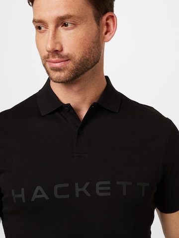 Hackett London T-shirt 'ESSENTIAL' i svart