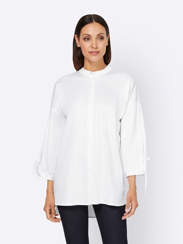 heine Blouse in Wit: voorkant