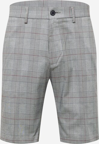 BURTON MENSWEAR LONDON Regular Chino Pants in Grey: front