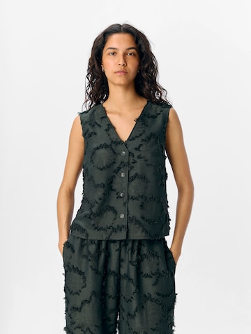 OBJECT Suit vest 'OBJBLair' in Green: front