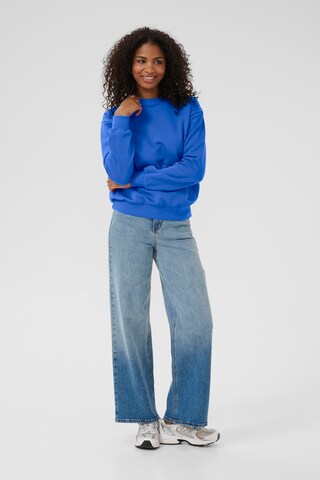 Kaffe Sweatshirt 'Berta' in Blauw