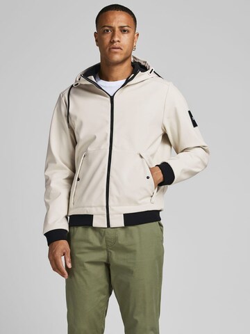 JACK & JONES Tussenjas in Beige: voorkant