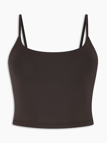 Antheia Bustier Sport bh 'Sports Bra Espresso' in Bruin