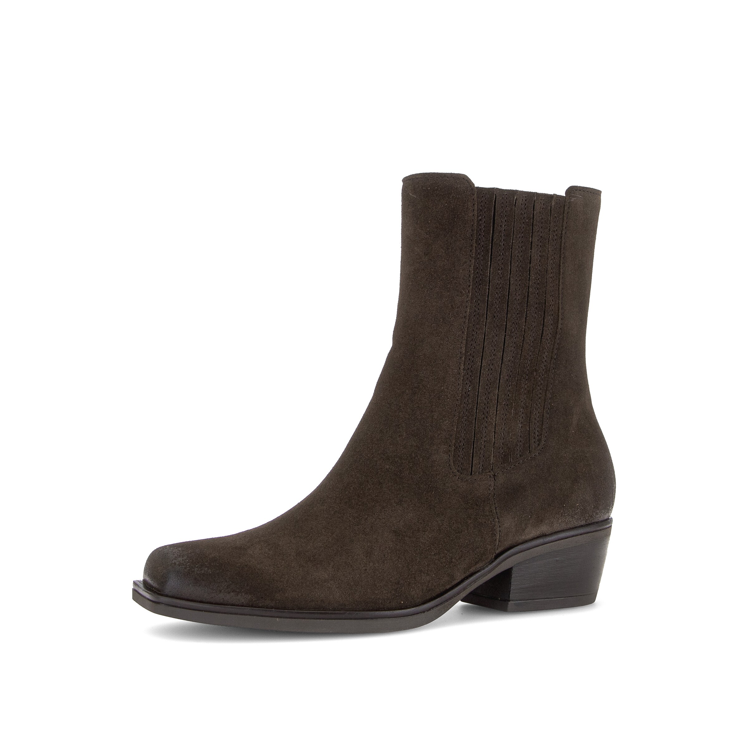 GABOR Ankle Boots in Brown: front