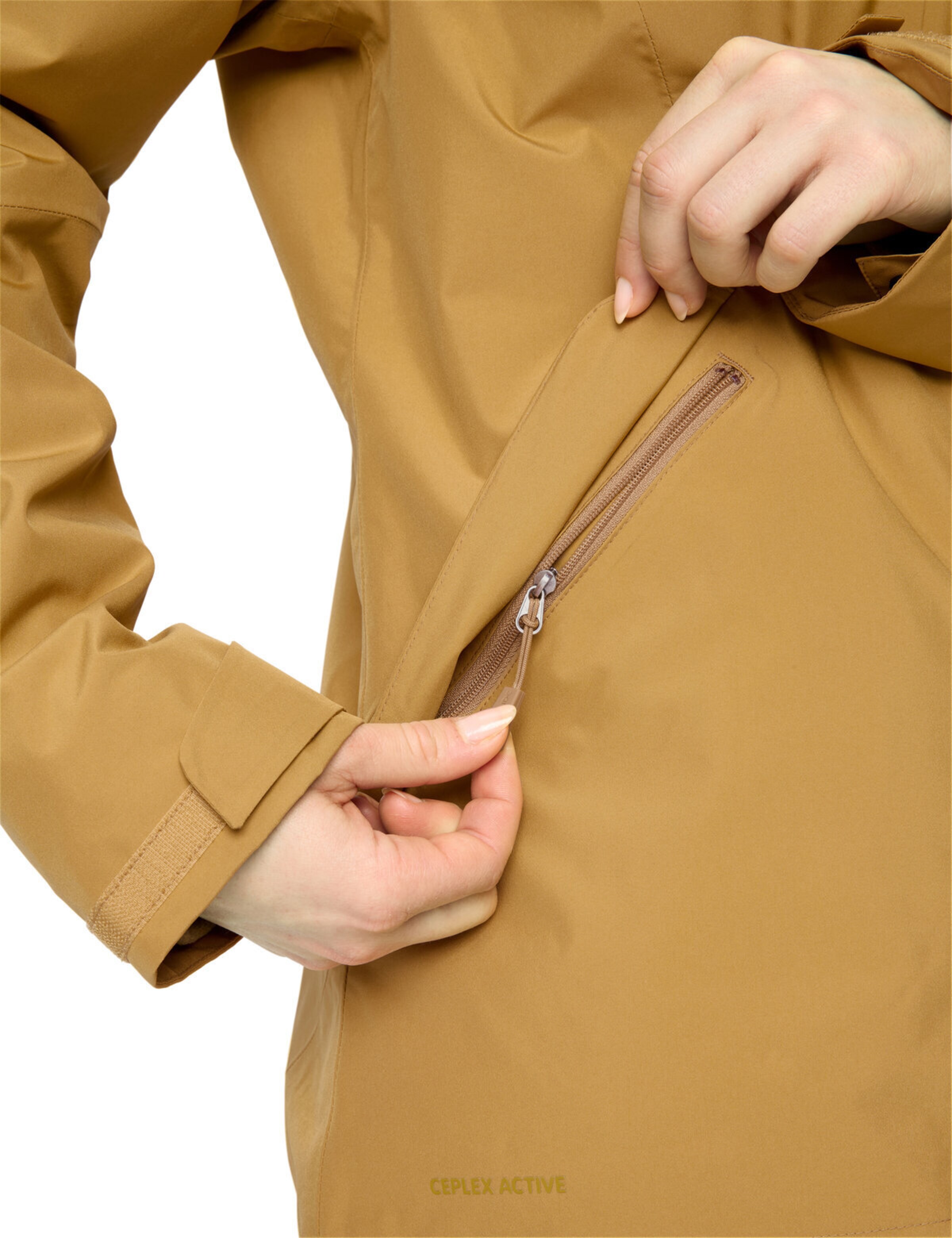 VAUDE Outdoorjacke 'Rosemoor II' in Braun