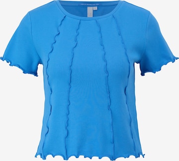 QS by s.Oliver Shirt in Blue: front