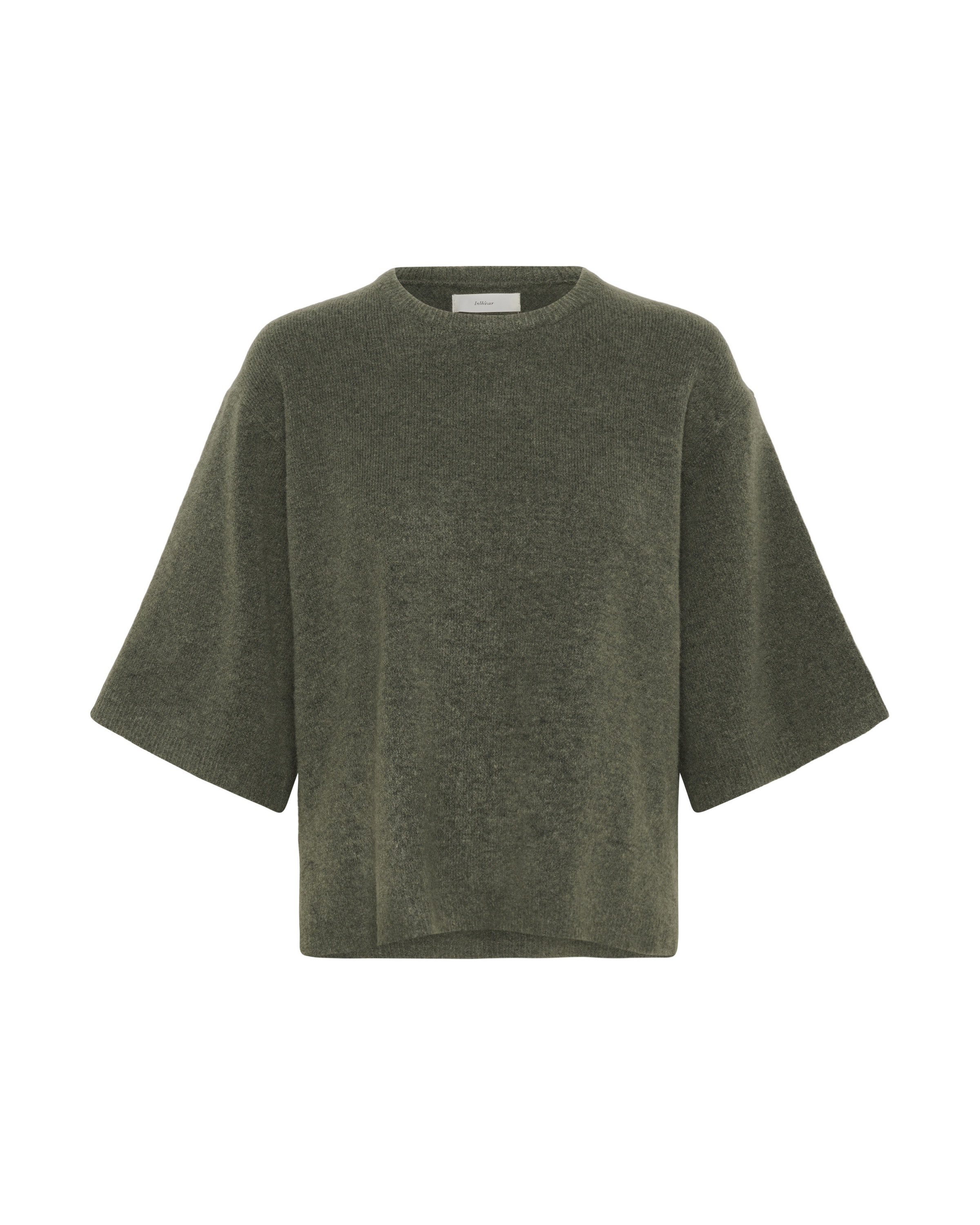 InWear Blouse in de kleur Donkergroen, Productweergave